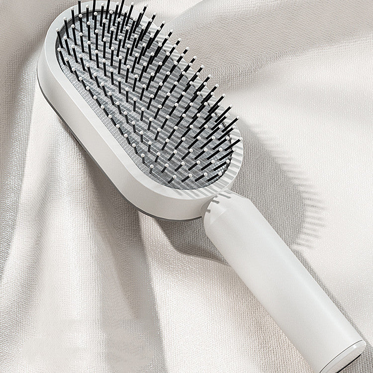 PureBrush™ Self-Cleaning Detangling Hairbrush