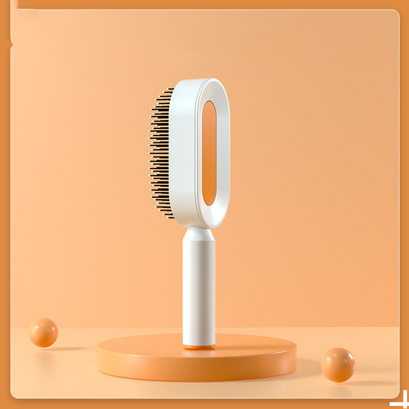 PureBrush™ Self-Cleaning Detangling Hairbrush
