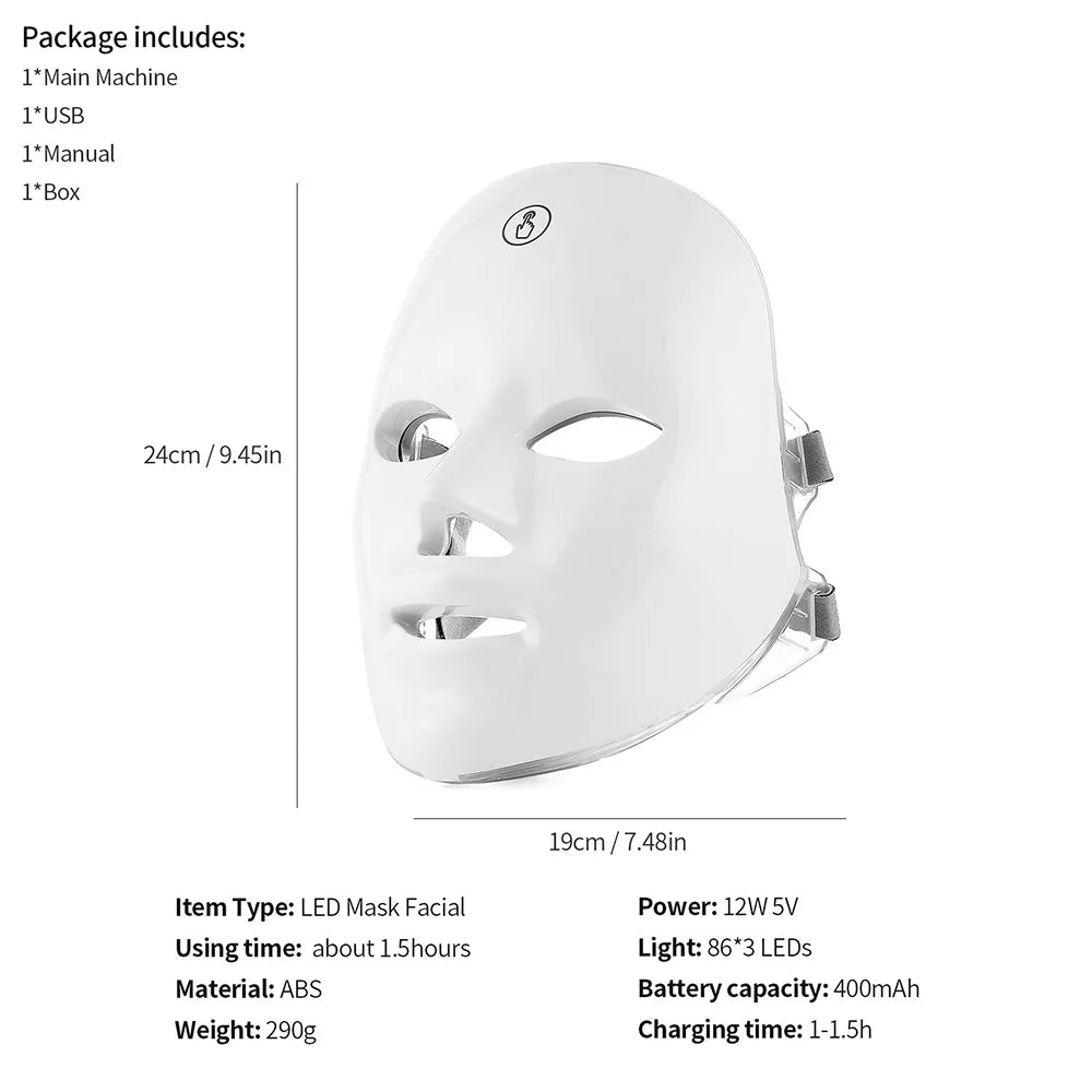 LifeLuxe™ Advanced LED Skincare Therapy Mask